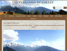 Tablet Screenshot of les-terrasses-du-collet.com
